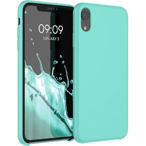 kwmobile Case Compatible with Apple iPhone XR Case - TPU Silicone Phone Cover with Soft Finish - Apricot