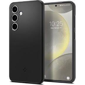 Spigen Thin Fit Designed for Galaxy S24 Case (2024) [Military-Grade Protection] - Black