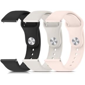 Meliya Silicone Watch Bands, 20mm 22mm Quick Release Soft Sport Replacement Watch Strap for Women Men in Saudi Arabia