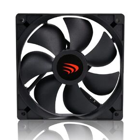 120mm 2500 RPM PWM Daisy Chain Double Ball Bearing Powerful Cooling Fan for GPU Mining Rig, CPU Cooler, Water-Cooling Radiator, Server and Case (5-Pack)