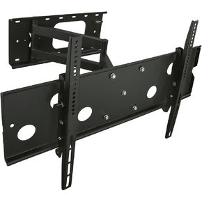 Mount-It! Full Motion TV Mount, Articulating, for LCD/LED Wall Mount Bracket with Swing Out Arm for 32" - 60" Flat Screens, Up to VESA 750x450,175 lb Capacity, Black (MI-319B)