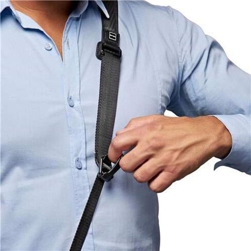 حزام Gitzo Century Sling، حزام الكاميرا، حزام للكاميرات العاكسة، عديمة المرآة وكاميرات DSLR متوسطة الحجم، للمصورين ومصوري الفيديو، من الجلد الإيطالي الأصلي in Kuwait