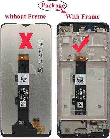 Ubrokeifixit for Motorola G Pure LCD Display Screen Touch Digitizer Assembly Replacement Kit for Motorola Moto G Pure XT2163-4 XT2163 XT2163DL 2021 6.5" (XT2163-LCD/Frame) in Saudi Arabia