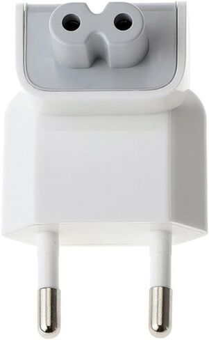 Droya AC Adapter Europe Plug, Converter Travel Charger Adapter for MB Book Mac/Book/Phone/Pod (2 - Pack) in Saudi Arabia