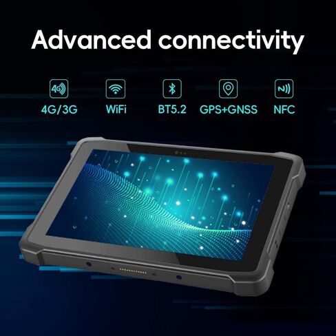 T10A-2D Industrial Rugged Tablet Android, 700 Nits, Sunlight Readable,2D Barcode Scan,10.1 inch Rugged Tablet PC for Warehouse, Outdoor Work in Saudi Arabia