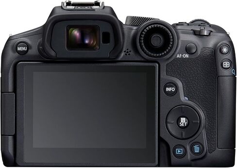 مجموعة كاميرا Canon EOS R7 بدون مرآة APS-C بعدسة قابلة للتبديل 5137C002 مع حقيبة تصوير ديكو جير + 2 × بطارية + 2 × بطاقات ذاكرة سعة 64 جيجابايت + مجموعة ملحقات in Saudi Arabia