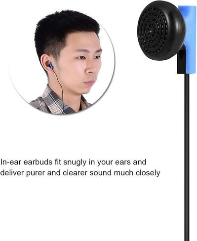 Playstation Earbuds with Mic,Ps5 Single Ear, Headset w Mic for Sony Playstation Headset Ps6 4 Controller 3.5mm Gaming Earphone Headphone in Saudi Arabia