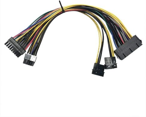 ATX PSU 24Pin + Dual Molex IDE 4Pin إلى 18 + 10pin كابل إمداد الطاقة بديل للكمبيوتر المحمول HP Z800 in Saudi Arabia