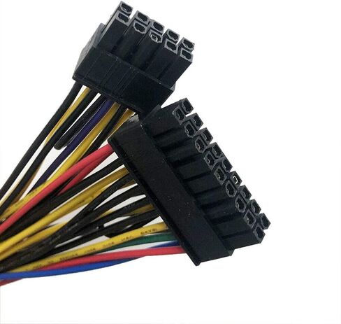 ATX PSU 24Pin + Dual Molex IDE 4Pin إلى 18 + 10pin كابل إمداد الطاقة بديل للكمبيوتر المحمول HP Z800 in Saudi Arabia