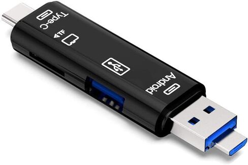 USB/USB Type C 3.1 / MicroUSB قارئ بطاقات Micro SD خارجي OTG in Saudi Arabia
