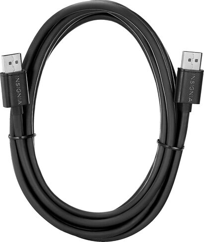 كابل Insignia DisplayPort مقاس 10 بوصات - أسود - 4K Ultra HD - طول 10 أقدام للوصول الممتد - الموديل: NS-PDD1019 in Kuwait