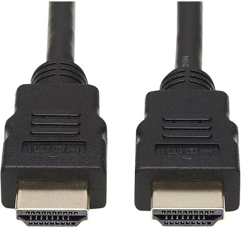 Tripp Lite، Safe-IT، كابل HDMI 4K عالي السرعة، كابل ذكر إلى ذكر، سترة كابل PVC VW-1، UHD @ 60 هرتز 4:4:4، 6 أقدام / 1.83 متر، ضمان محدود مدى الحياة من الشركة المصنعة (P568AB- 006) in Saudi Arabia