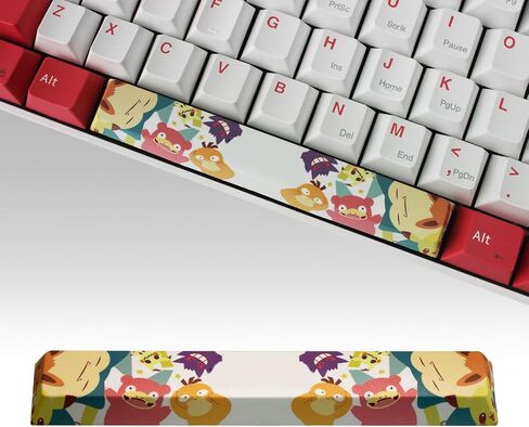 Custom Japanese Anime Spacebar PBT 6.25U Keycaps,Compatible with Cherry MX Switches Mechanical Keyboard DIY Keycap,Computer Gaming Keyboards Cute kawaii Key Caps,OEM Profile Key Cap (Anime 001） in Saudi Arabia