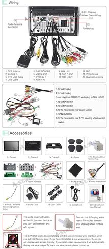 Asure ترقية ستيريو السيارة لفولفو XC90 MK1 2002-2014،9 بوصة 1280 × 800 شاشة لمس 4 كور 2 جيجابايت + 32 جيجابايت راديو السيارة، وحدة ملاحة GPS مع Carplay Android Auto، مشغل الوسائط المتعددة للسيارة in Kuwait