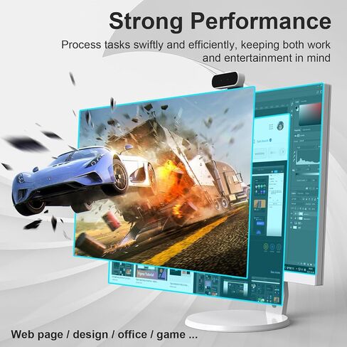 كمبيوتر مكتبي الكل في واحد، شاشة لمس FHD مقاس 24 بوصة، معالج i7، وذاكرة وصول عشوائي سعتها 16 جيجابايت، ومحرك أقراص SSD سعة 512 جيجابايت، ومعالج رباعي النواة 11، ولوحة مفاتيح سلكية in Kuwait