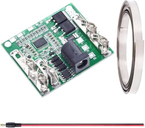 5S 20A 18V 21V BMS Module Li-Ion Lithium Battery Pack Battery Charger Protection Board with Nickel Strip DC Male Cable for Power Tools in Saudi Arabia