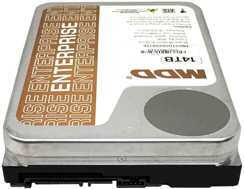 MDD (MDD14TSATA25672E) 14TB 7200 RPM 256MB Cache SATA 6.0Gb/s 3.5" Internal Enterprise Hard Drive - 5 Years Warranty (Renewed) in Saudi Arabia