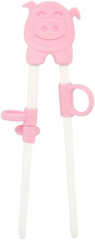 Kids Training Chopsticks with Hinge & Removable Rings, Kids Chopsticks Helpers, BPA/Phthalate/Melamine Free, 36 Month+ in Saudi Arabia