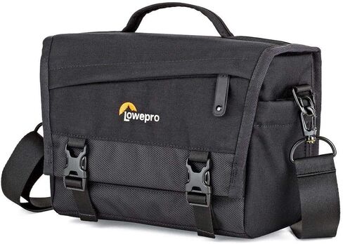 Lowepro Trekker Lite SLX 120، حقيبة ظهر مدمجة للكاميرا مع جيب للكمبيوتر اللوحي، حقيبة كاميرا للكاميرات ذات الإطار الكامل بدون مرآة، مرفق حامل ثلاثي القوائم، حامل زجاجة مياه، أسود in Kuwait