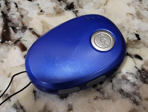 SkyAngel~Wave | One Payment for Life | Mobile Cellular Alert | Fall Detection | Waterproof | Call and Speak to 911 | Life Guardian Alert Two Way Voice | No Subscription | No Cellphone Needed (Green) in Kuwait