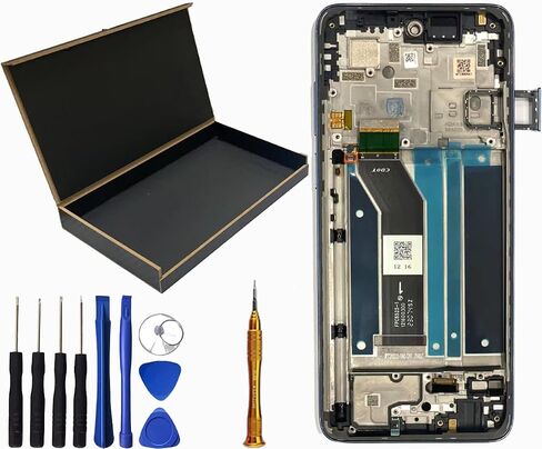 شاشة LCD تعمل باللمس محول الأرقام الجمعية الإطار استبدال ل Moto rola Moto G Stylus 4G (2023) XT2317 6.5 "(مع علبة بطاقة Sim) in Saudi Arabia