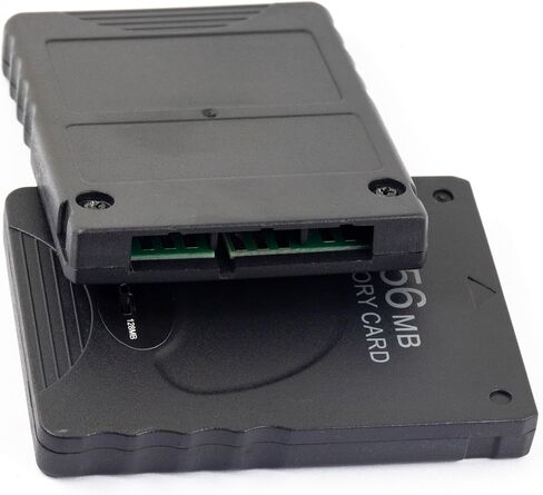 Whiteeeen 2pcs بطاقة ذاكرة 256 ميجابايت لجهاز PS2 Playstation 2، بطاقة ذاكرة ألعاب عالية السرعة in Saudi Arabia