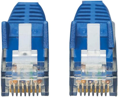 Tripp Lite Cat6 Ethernet Cable, RJ45 M/M Gigabit, Snagless, Molded, UTP, PoE, CMR-LP Patch Cable, 6 ft. Blue (N201P-006-BL) in Saudi Arabia
