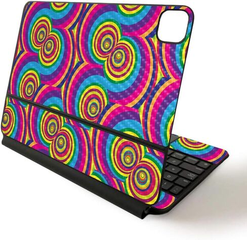 MightySkins Skin for Apple Magic Keyboard for iPad Pro 11-inch (2020) - Sushi | Protective, Durable, and Unique Vinyl Decal wrap Cover in Saudi Arabia