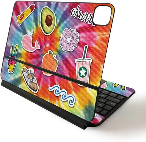 MightySkins Skin for Apple Magic Keyboard for iPad Pro 11-inch (2020) - Sushi | Protective, Durable, and Unique Vinyl Decal wrap Cover in Saudi Arabia