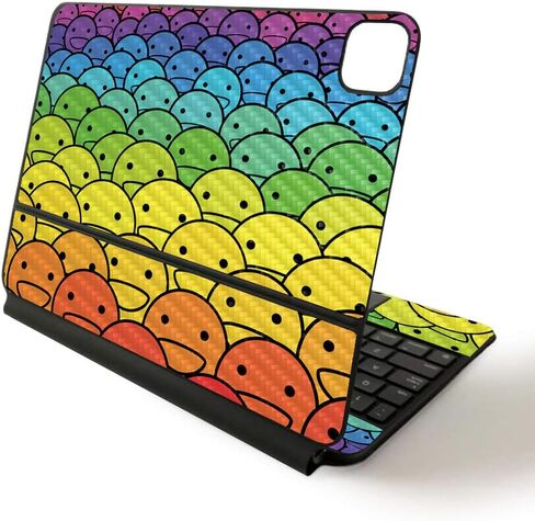 MightySkins Skin for Apple Magic Keyboard for iPad Pro 11-inch (2020) - Sushi | Protective, Durable, and Unique Vinyl Decal wrap Cover in Saudi Arabia