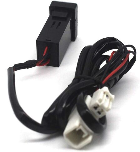 MOTONG لسيارة Toyota QC3.0 مقبس طاقة USB مزدوج، محول USB لشاحن السيارة سريع الشحن للهواتف الذكية/الكمبيوتر اللوحي/المساعد الشخصي الرقمي والمزيد، أقصى إخراج 6.4 أمبير in Saudi Arabia