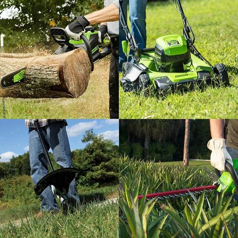 Bonacell 6.0Ah 80V Replacement for Greenworks 80V Battery, Lithium Ion Battery GBA80200 GBA80300 GBA80400 GBA80500 Compatible with Greenworks 80 Volt Max Power Tools Battery in Kuwait