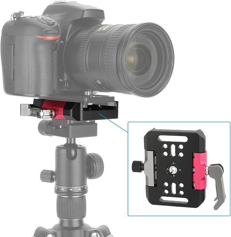 CAMVATEQuick Release Clamp Compatible for Arca & Manfrotto-Type - 3432 in Saudi Arabia