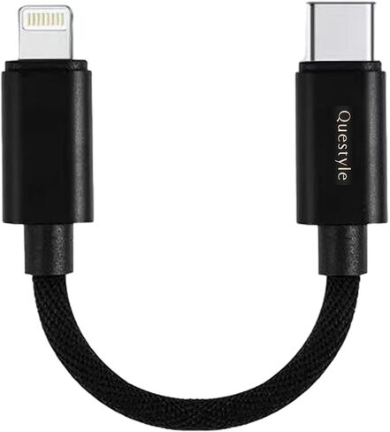 USB C DAC OTG Cable 1.2m,4ft Audio Adapter for iPhone 13/12/11/X/8/7/6/Plus, iPad Pro/Air/Mini, iOS15 to Type C Male Adaptor(Only fit for Amplifier M12i M15i) in Saudi Arabia