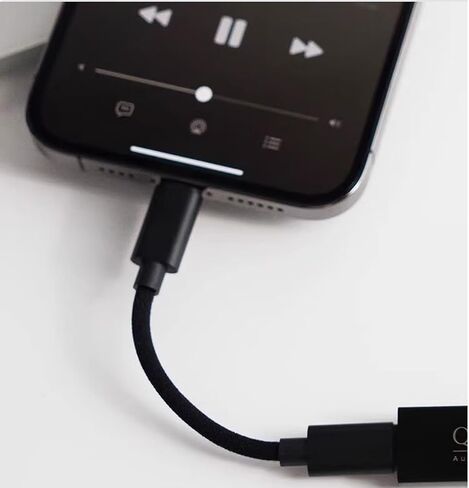 USB C DAC OTG Cable 1.2m,4ft Audio Adapter for iPhone 13/12/11/X/8/7/6/Plus, iPad Pro/Air/Mini, iOS15 to Type C Male Adaptor(Only fit for Amplifier M12i M15i) in Saudi Arabia
