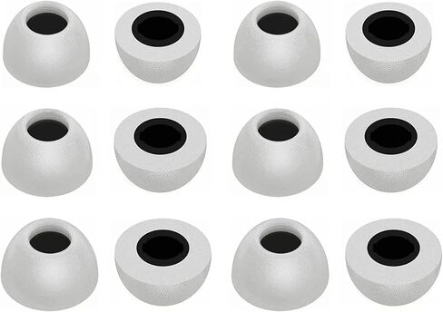 ALXCD Foam Eartips Compatible with Bose QuietComfort Ultra Earbuds, 6 Pairs S M L Sizes Soft Memory Foam Ear Tips, Compatible with BOSE QC Ultra Earbuds 6 Pairs Gray in Saudi Arabia