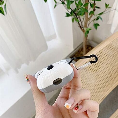 Silicone Case Cover Compatible with Apple Airpods 1&2[Cute Pet Design](Bago) in Saudi Arabia