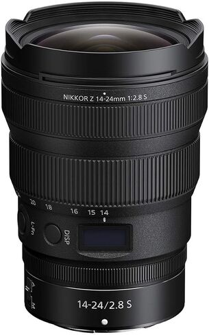 عدسة Nikon NIKKOR Z مقاس 14-24 مم f/2.8 S، حزمة مع فلتر NiSi NC دائري للأشعة فوق البنفسجية مقاس 112 مم، ومجموعة تنظيف in Saudi Arabia