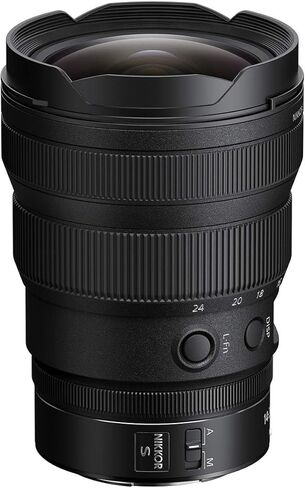 عدسة Nikon NIKKOR Z مقاس 14-24 مم f/2.8 S، حزمة مع فلتر NiSi NC دائري للأشعة فوق البنفسجية مقاس 112 مم، ومجموعة تنظيف in Saudi Arabia