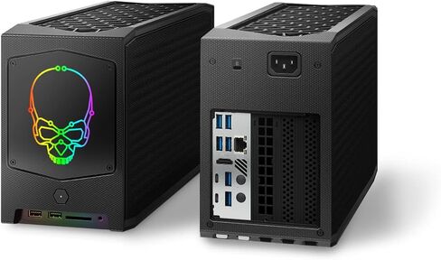 Intel NUC11BTMi7 Home & Business Mini Desktop Black (Intel i7-11700B 8-Core, 16GB RAM, 256GB PCIe SSD, Intel UHD, WiFi, Bluetooth, 1xHDMI, SD Card, Win 10 Home) in Saudi Arabia