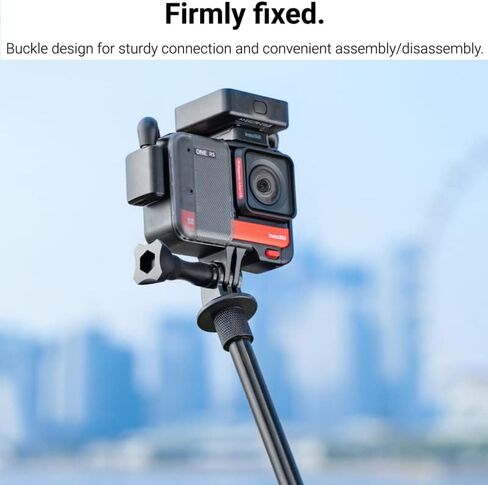 محول ميكروفون مزدوج ONE RS، متوافق مع Insta360، محول ميكروفون ONE RS يدعم التقاط الصوت 3.5 ملم ميكروفون USB-C، ملحقات الإصدار الأفقي لكاميرا الحركة in Saudi Arabia