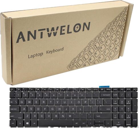 لوحة مفاتيح بديلة للكمبيوتر المحمول HP ProBook 450 G8 455 G8 455R G8 450 G9 455 G9 650 G8 بدون إضاءة خلفية تخطيط أمريكي in Saudi Arabia