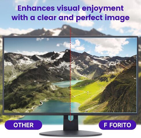 F FORITO 28 inch Anti Blue Light Matte Computer Screen Protector, Compatible with SAMSUNG 28 Inch Computer, Reduce Eye Strain Anti Reflection Anti Glare Computer Screen Cover in Saudi Arabia