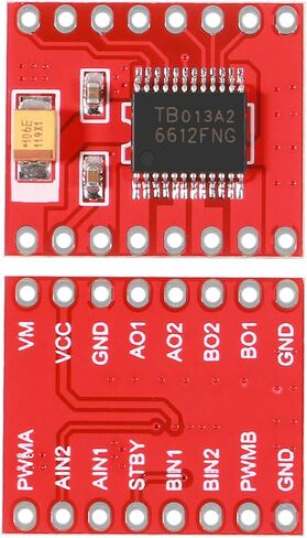 5 قطع DRV8833 محرك مزدوج متوافق مع TB6612 لوحدة التحكم الدقيقة Arduino أفضل من L298N in Saudi Arabia