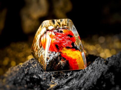 DATKEY Dragon Resin OEM SA Profile Key Cap, Dragon keycap Custom Color Dragon RGB Keyboard Cherry MX Mechanical Gaming Most Keyboard SA Gift for Dad Man Parent (1 FBA Blue Dragon) in Saudi Arabia
