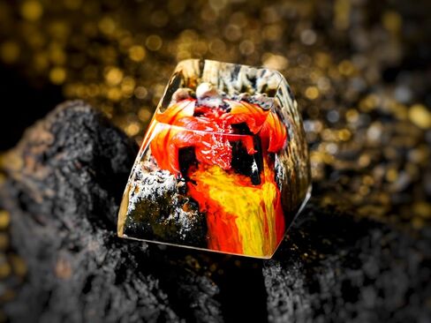 DATKEY Dragon Resin OEM SA Profile Key Cap, Dragon keycap Custom Color Dragon RGB Keyboard Cherry MX Mechanical Gaming Most Keyboard SA Gift for Dad Man Parent (1 FBA Blue Dragon) in Saudi Arabia