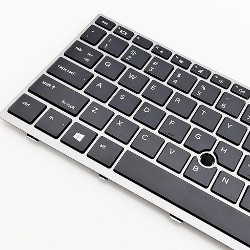 لوحة مفاتيح بديلة للكمبيوتر المحمول بإضاءة خلفية لـ HP EliteBook 850 G5 750 G5 755 G5 855 G5 850G6 750G6 Zbook 15U G5 G6 إضاءة خلفية بتخطيط أمريكي بدون عصا تأشير in Saudi Arabia