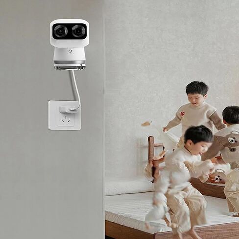 Wall Mount Acrylic Bracket Compatible with Eufy Security Indoor Cam S350, Acrylic Surveillance Bracket with Adhesive and Screws, Indoor/Outdoor, Better Camera Angles,1Pack in Saudi Arabia