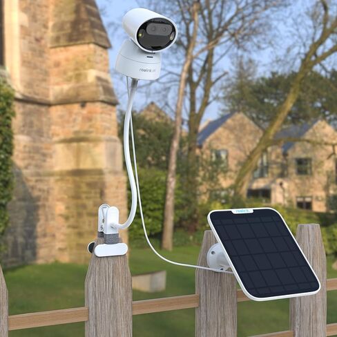 Flexible Clamp Mount Bracket for REOLINK Argus Track, 4K PTZ Solar Panel Security Camera, No Tools or Wall Damage Required in Saudi Arabia