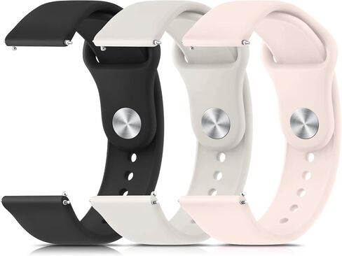 Meliya Silicone Watch Bands, 20mm 22mm Quick Release Soft Sport Replacement Watch Strap for Women Men in Saudi Arabia